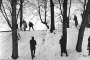 Śnieżna bitwa - Karpacz - 1971