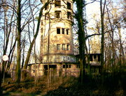 Wieża ciśnień obok DS 25 i próba jej przebudowy - 2008.02.02