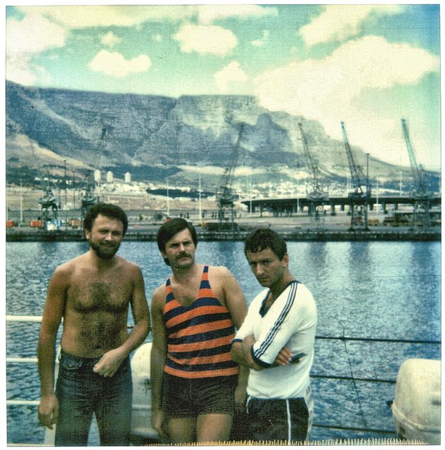 1983r Adam Konieczny Marek Pokorski Zenek Stryczek - Cape Town