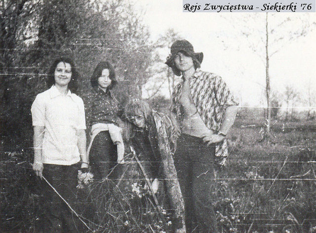 1976 - Yleana, Mirka, Alina, Leszek