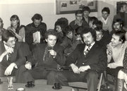 Dni WRMiTŻ - spotkanie w holu wydziałowym, '78
