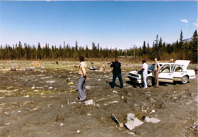 m/t Rekin – rok 1985 – Alaska (wycieczka z Anchorage, próba ognia)