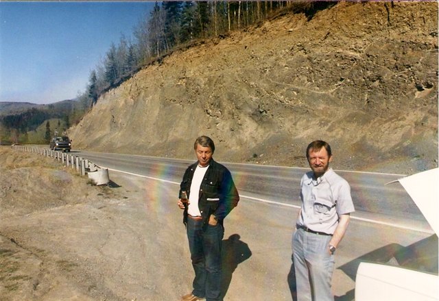 m/t Rekin – rok 1985 – Alaska (wycieczka z Anchorage  - Kapitan Galankiewicz i przedstawiciel handlowy)
